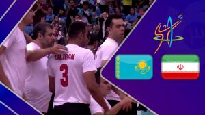 ویدیو| خلاصه والیبال نشسته ایران ۳ - قزاقستان ۰