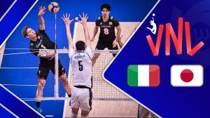 ویدیو| خلاصه والیبال ژاپن ۱ - ایتالیا ۳
