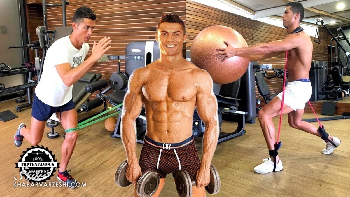 واکنش عجیب به ویدیوی منتشرشده از تمرینات بدنسازی رونالدو/ CR7 مسخره شد! +ویدیو