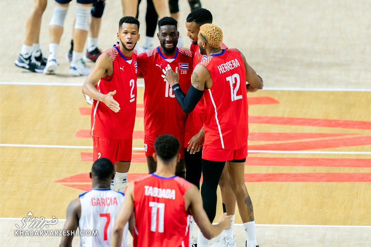 شکست تلخ تیم ملی مقابل کوبا/ ثبت بدترین عملکرد والیبال ایران در لیگ ملتها