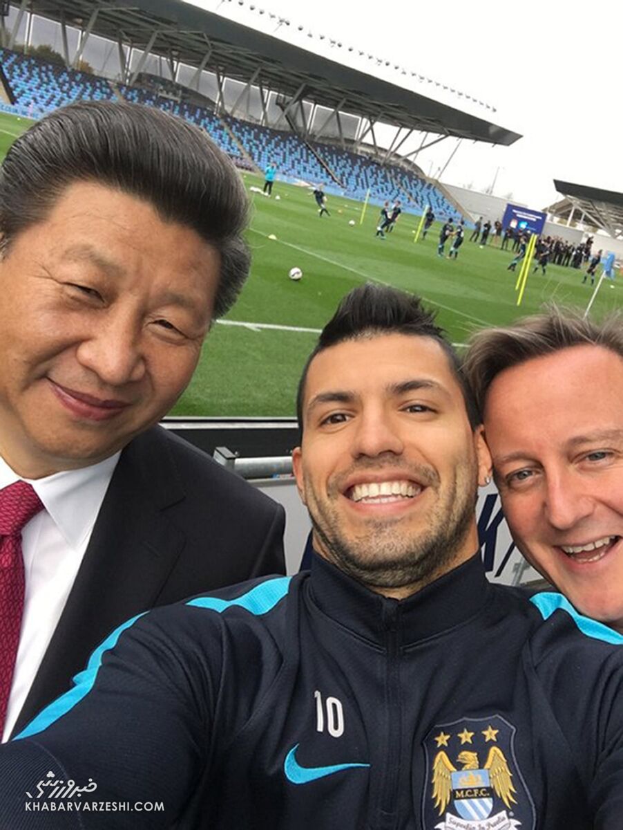 شی جینپینگ و سرخیو آگوئرو