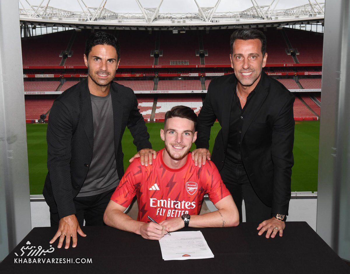 ستاره جدید آرسنال سرانجام معرفی شد/ رایس با انتقال رکوردشکن توپچی شد