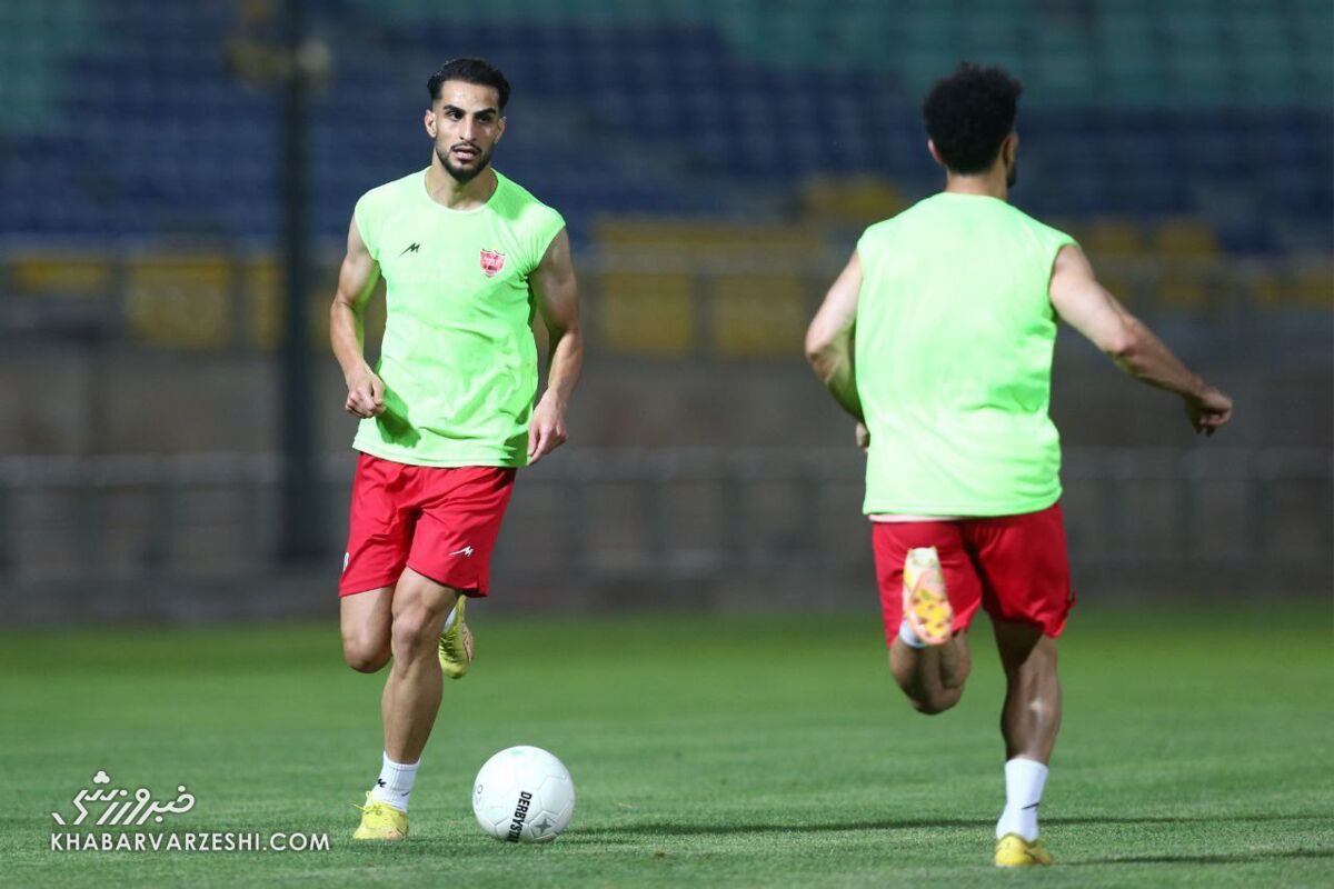 تمرین پرسپولیس تنها یک غایب داشت تمرین پرسپولیس تنها یک غایب داشت