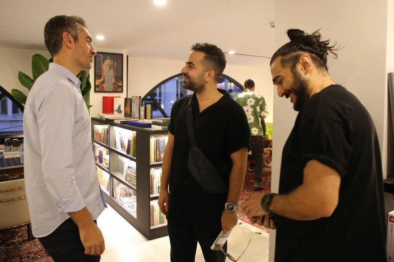 عکس| پیمان معادی و سهراب پورناظری در کتابخانه زیدان استقلال/ مهمانان ویژه مجتبی جباری در مراسم افتتاحیه