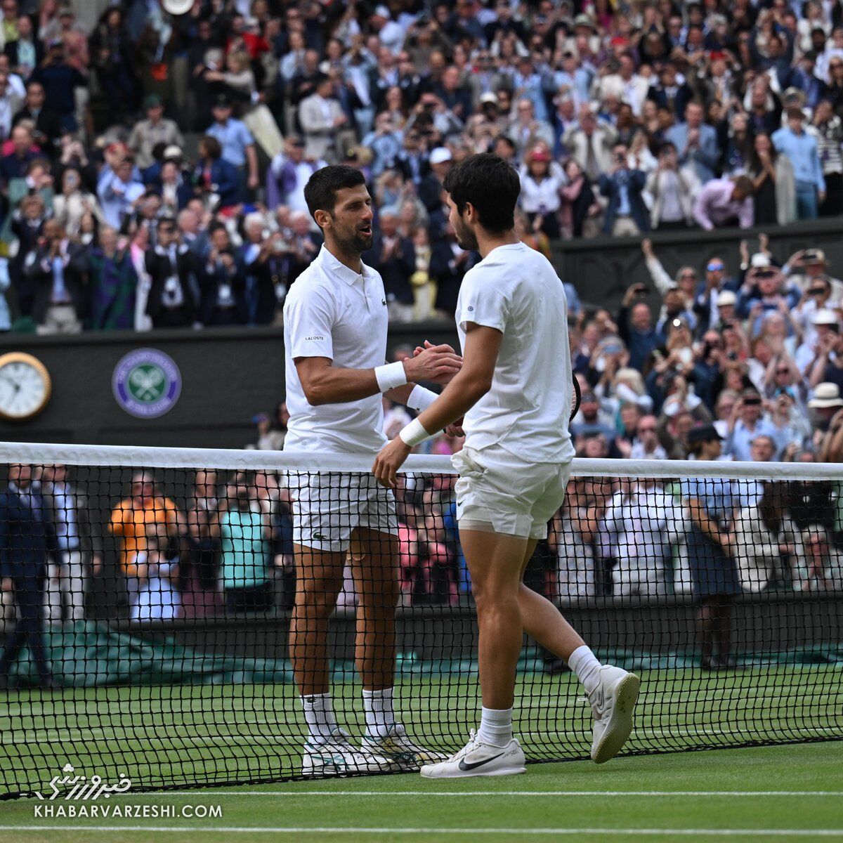 نواک جوکوویچ و کارلوس آلکاراس