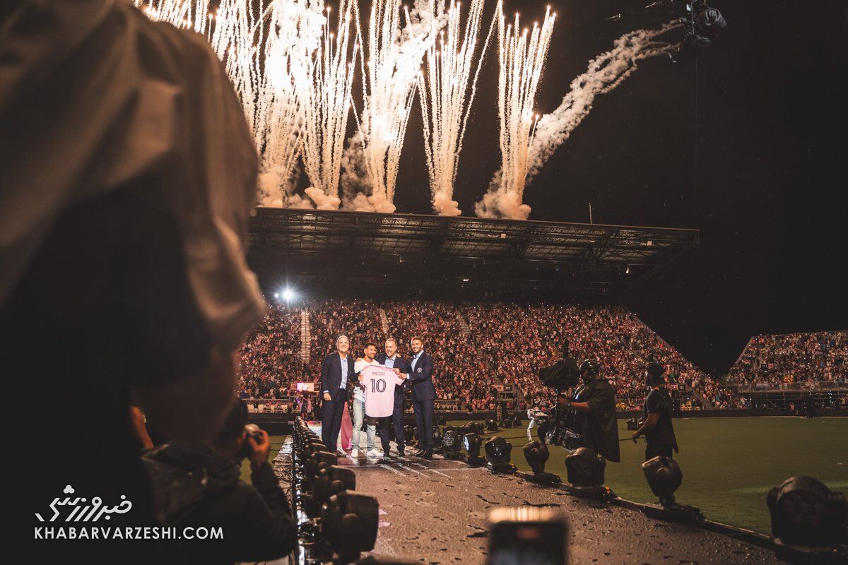 معرفی لیونل مسی به عنوان بازیکن جدید اینترمیامی