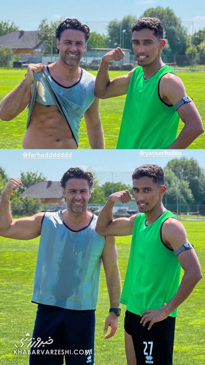 عکس| دلبری فرهاد مجیدی برای هوادارانش/ دیگر خبری از سیکسپک نیست