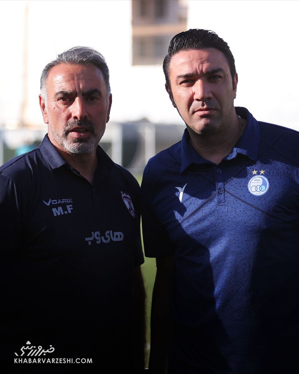 عکس| آشتی کنان فکری و نکونام/ هافبکهای استقلال دوباره هم رسیدند