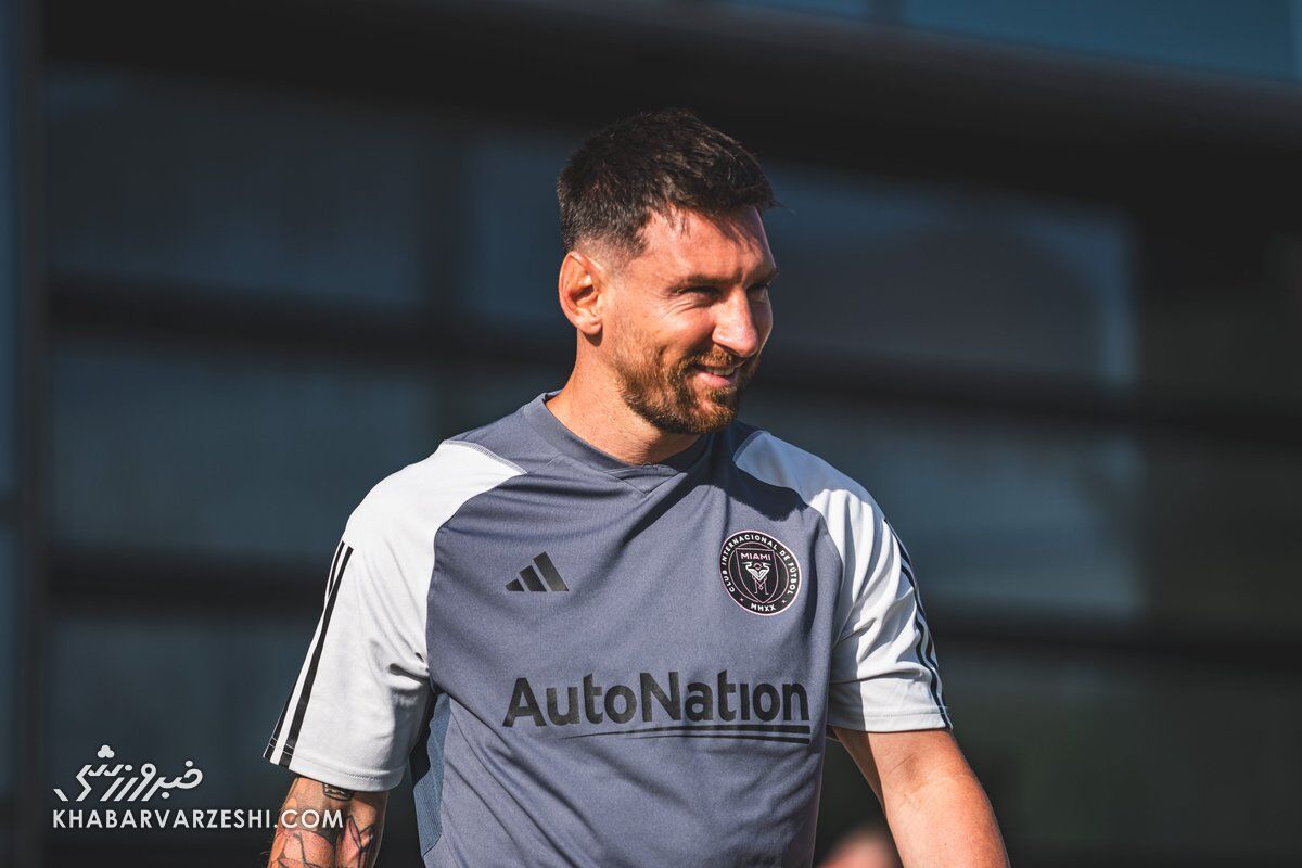 تصاویر| رونمایی از مسی در تمرینات اینترمیامی/ استقبال باشکوه از قهرمان جهان