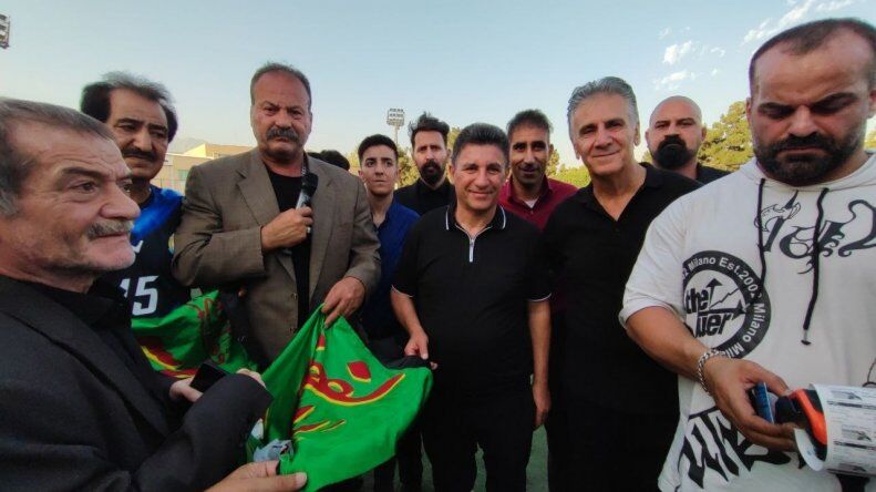 عکس| امیر قلعهنویی با بدل کیروش دیده شد