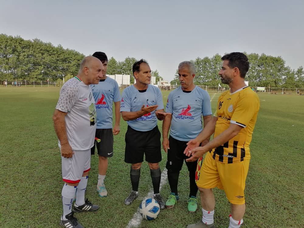 شکست تیم ملی در لاهیجان در حضور خانمها/ مجری تلویزیون ملیپوش شد!