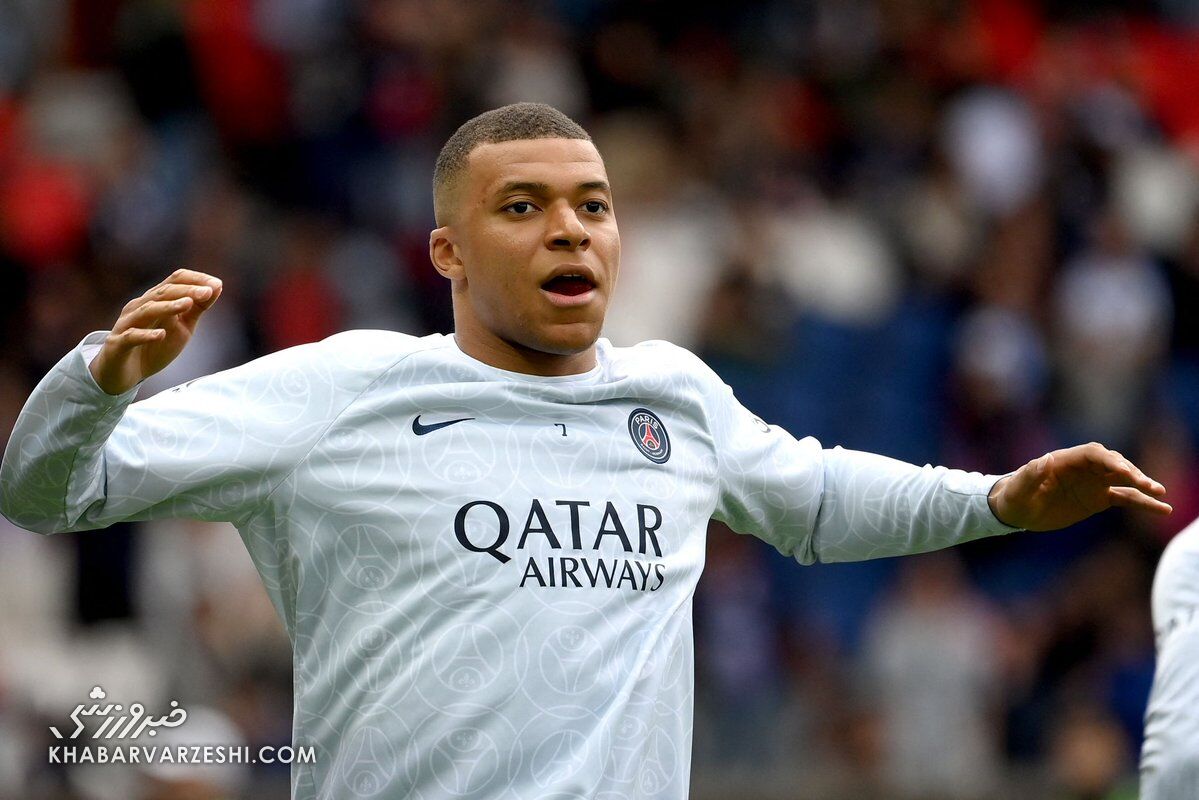 عکس| اولین واکنش امباپه به پیشنهاد نجومی الهلال/ ستاره فرانسوی موضوع را جدی نگرفته! عکس| اولین واکنش امباپه به پیشنهاد نجومی الهلال/ ستاره فرانسوی موضوع را جدی نگرفته!