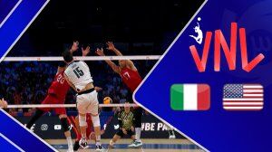 ویدیو| خلاصه والیبال آمریکا ۳ - ایتالیا ۰
