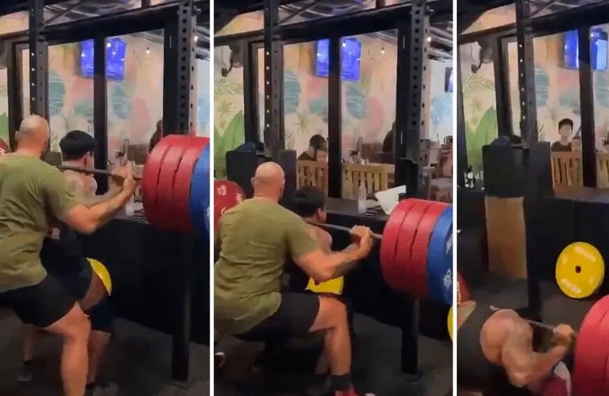 عکس| مرگ ترسناک یک بدنساز در باشگاه؛ اسکواتی که به قیمت شکسته شدن گردن تمام شد!