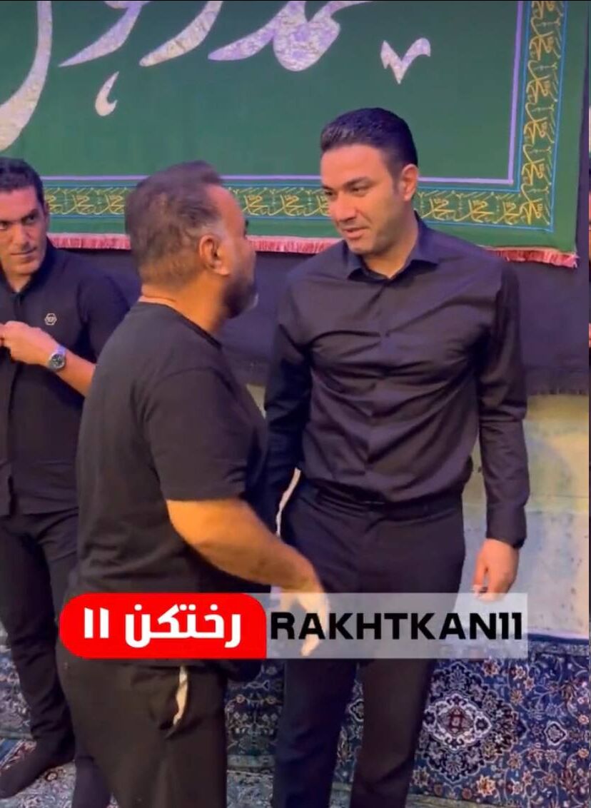 عکس| حضور جواد نکونام در هیئت عزاداری مربی لیگ برتری