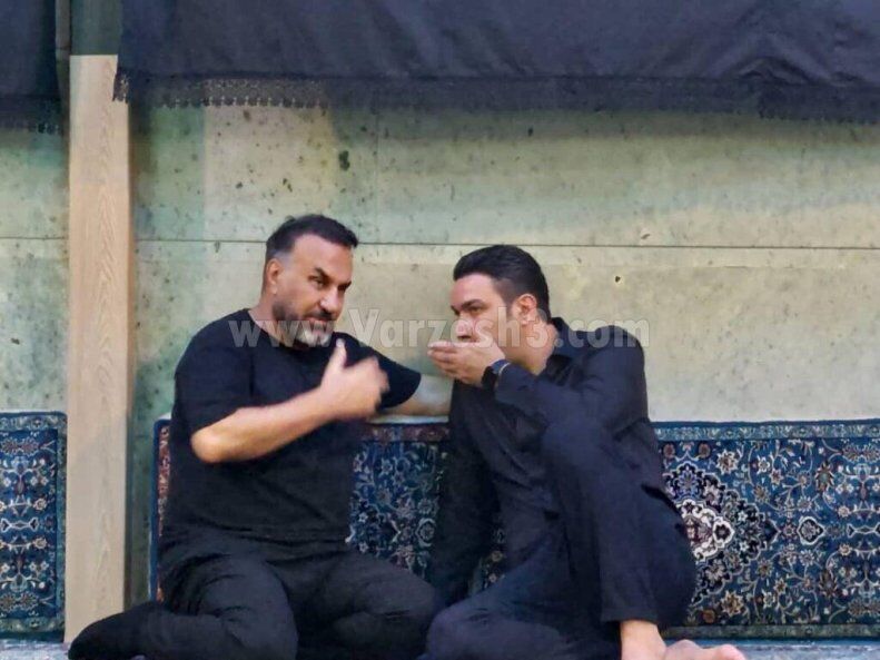 عکس| پیام مخفیانه سرمربی قهرمان لیگ برتر به نکونام