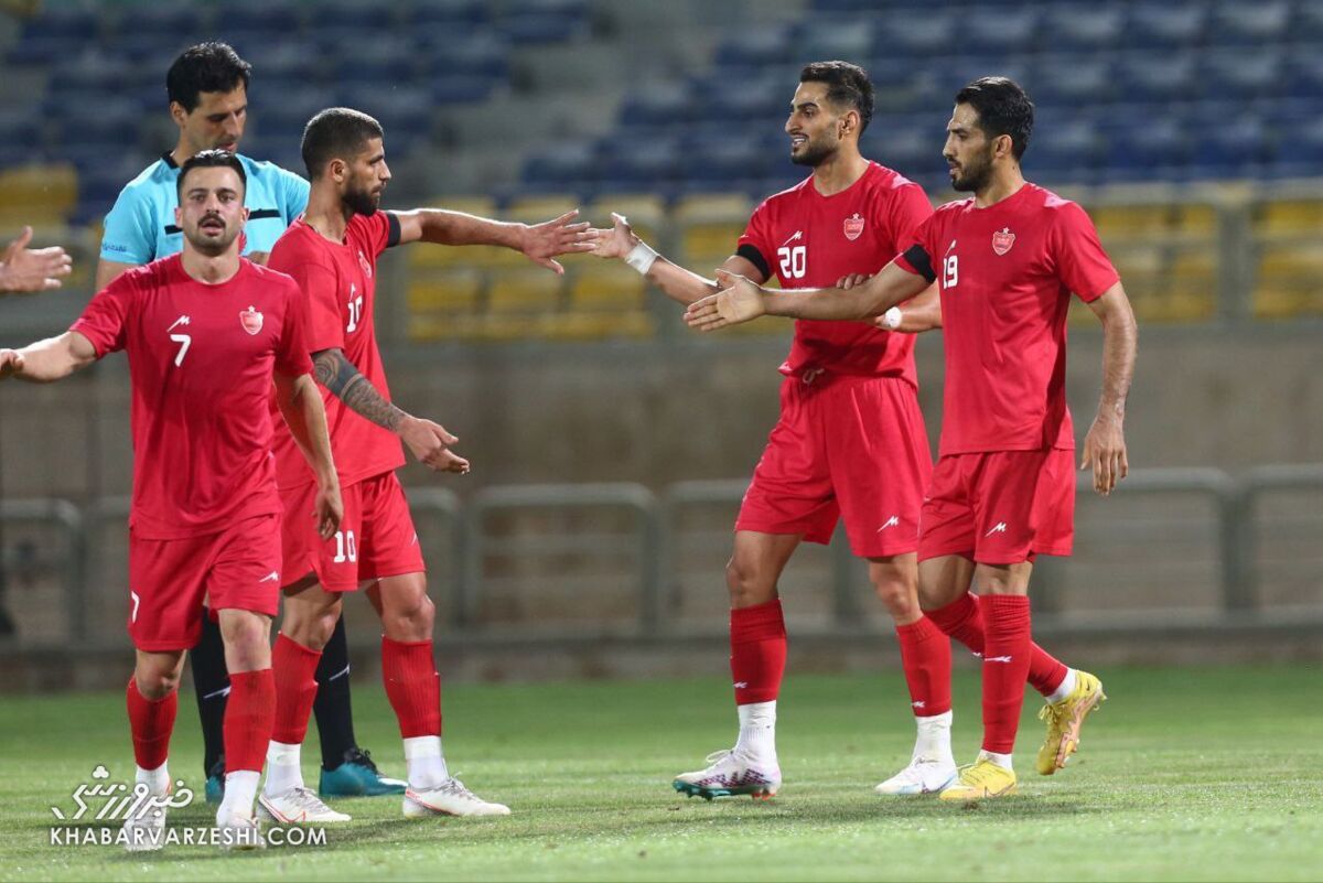 کامبک پرسپولیس در آخرین دیدار تدارکاتی/ گلزنی پدیده جدید یحیی