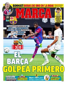 روزنامه مارکا| بارسا ضربه اول را زد
