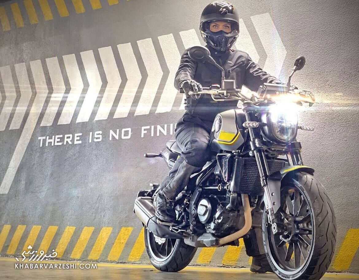 مریم طلایی - قهرمان موتورسواری