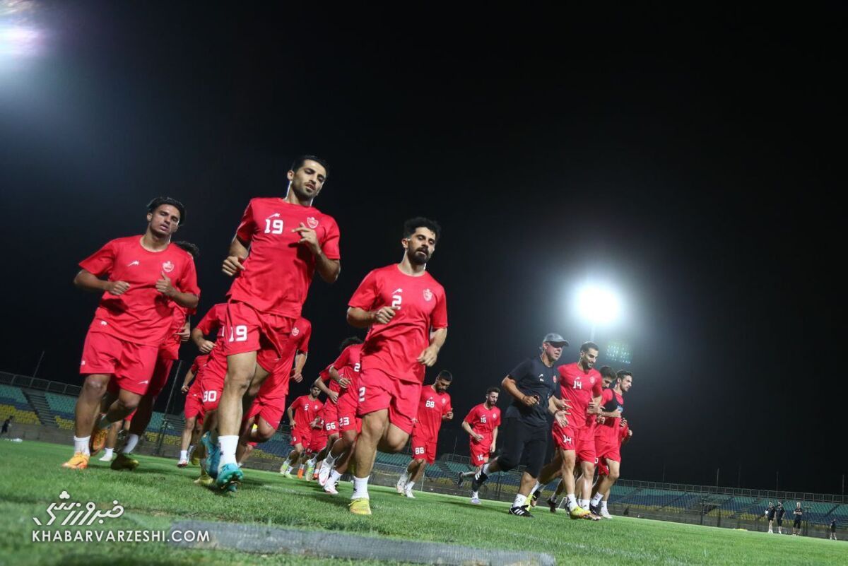 تمرین پرسپولیس