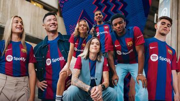 عکس| طرح جدید پیراهن بارسلونا به مناسبت جشن ۱۲۵ سالگی