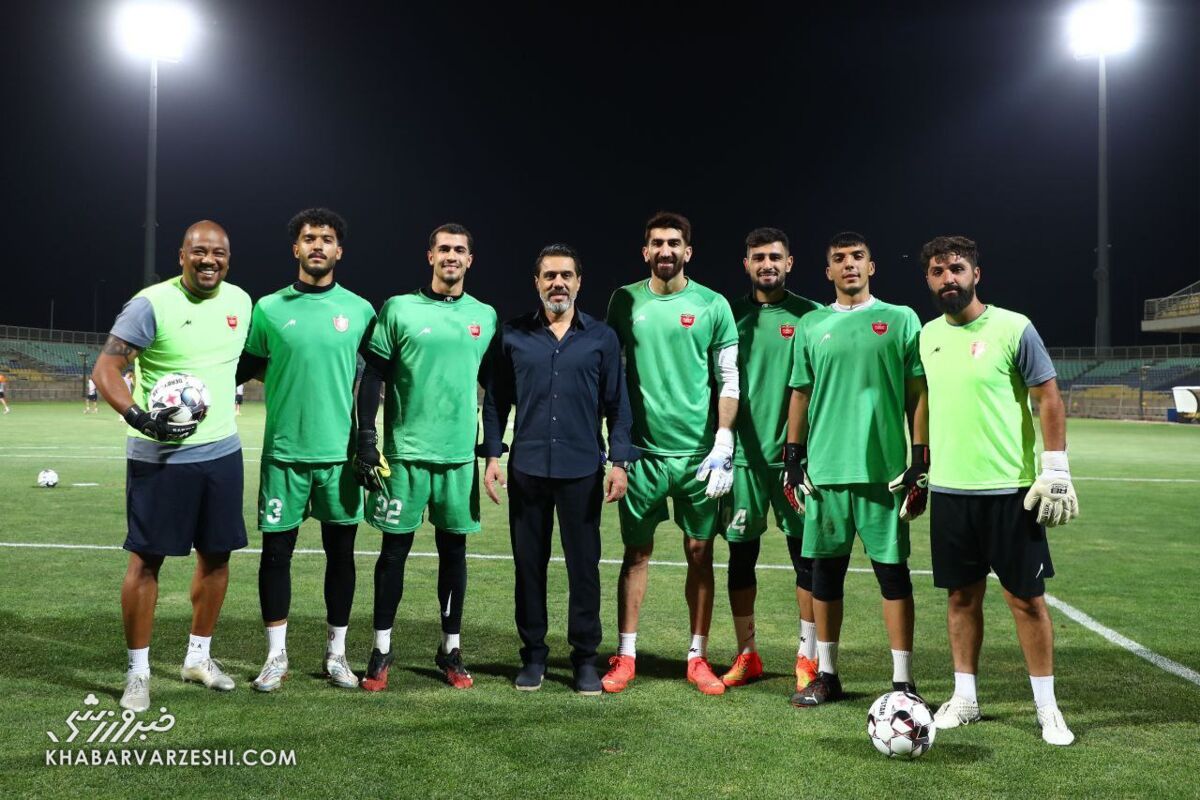 عکس| کدورتهای بیرانوند و پیروانی کنار گذاشته شد