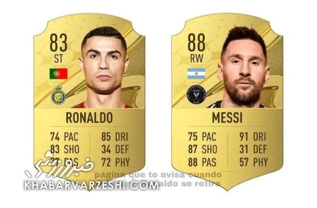 افت شدید امتیاز رونالدو و مسی در نسخه جدید بازی فیفا/ پایان دوران لذتبخش بازی با اسطورههای فوتبال