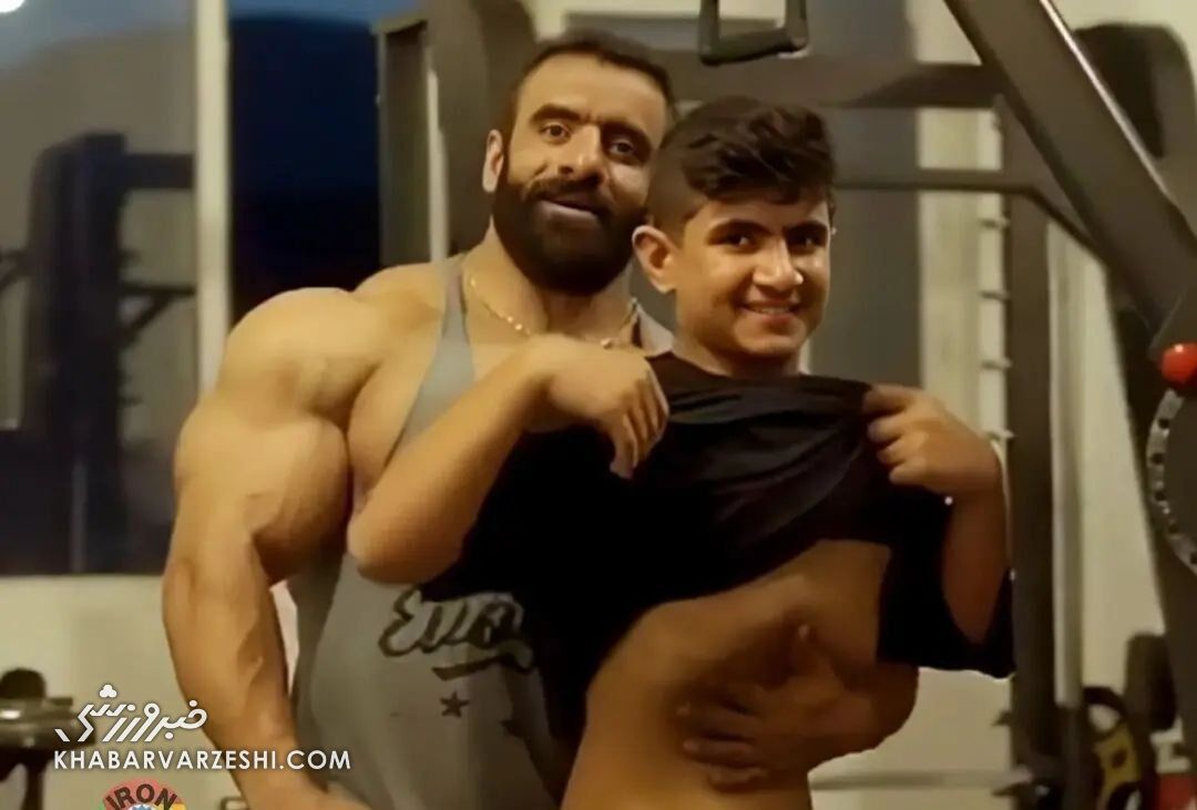 عکس| فیگور جالب پسر هادی چوپان در باشگاه/ گرگ ایرانی از جانشین خود رونمایی کرد