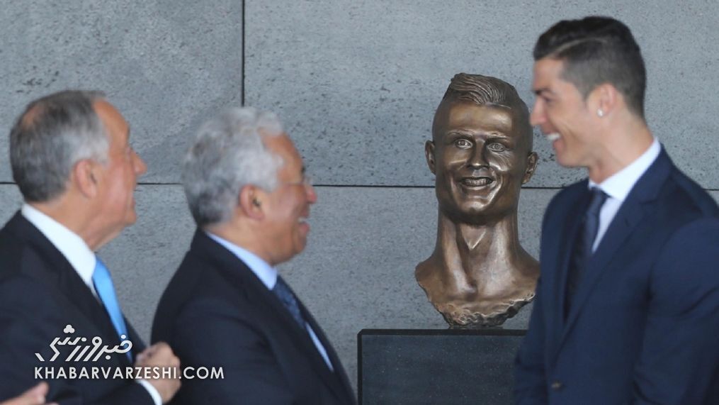 مجسمه رونالدو