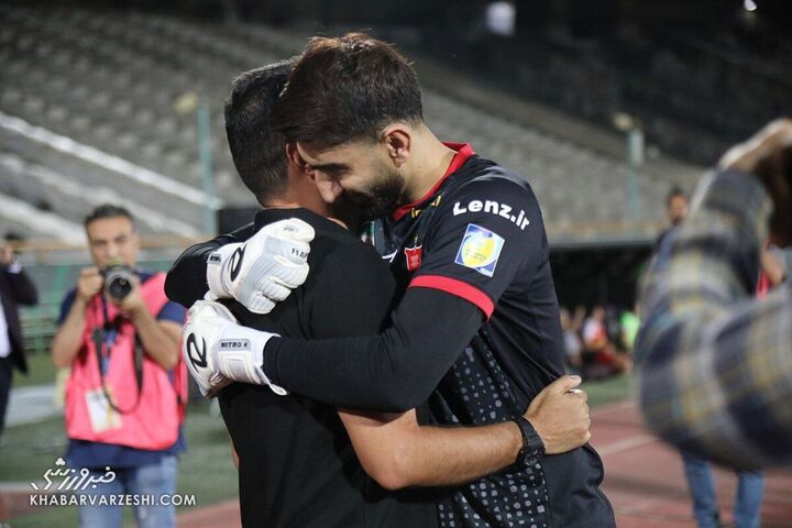 علیرضا بیرانوند و سیدمجتبی حسینی؛ پرسپولیس - آلومینیوم