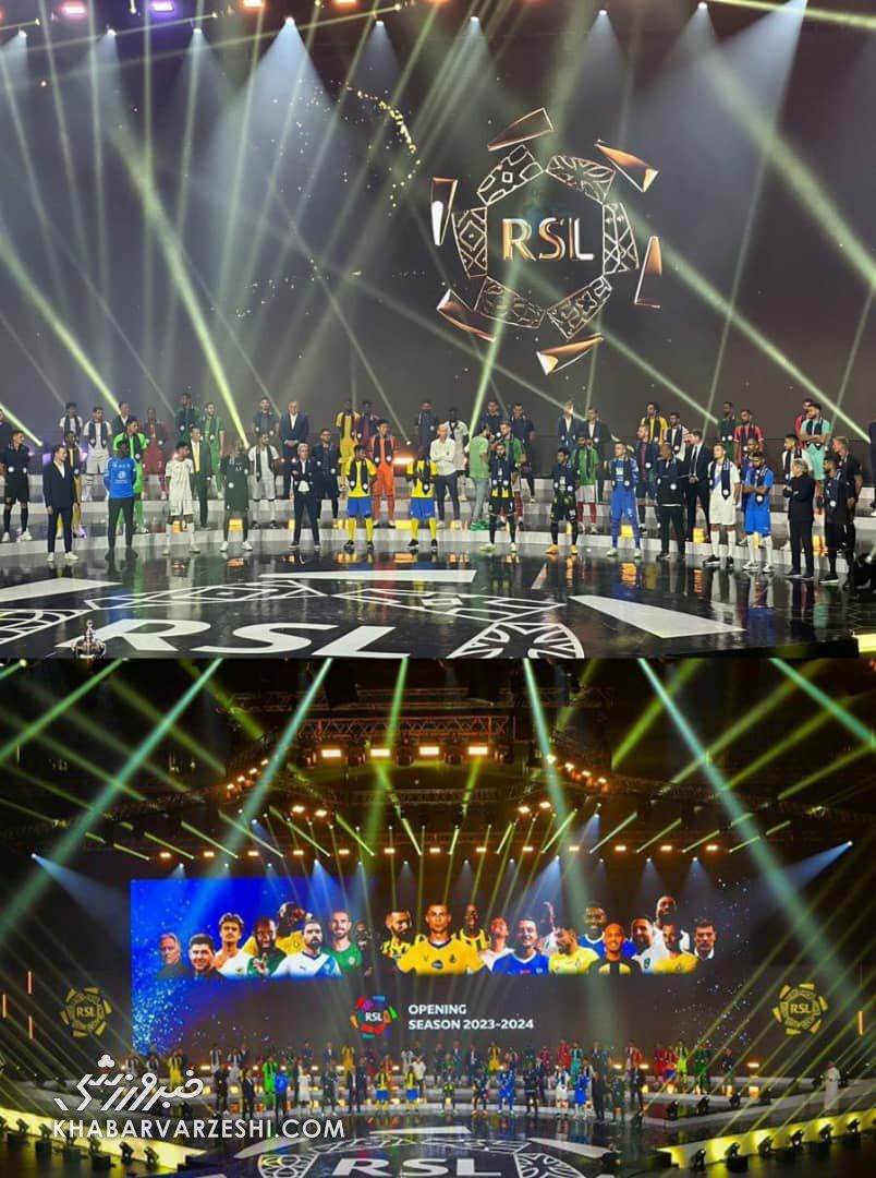 افتتاحیه لیگ عربستان