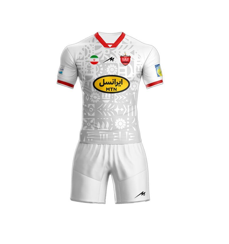 عکس| رونمایی از پیراهنهای دوم و سوم پرسپولیس