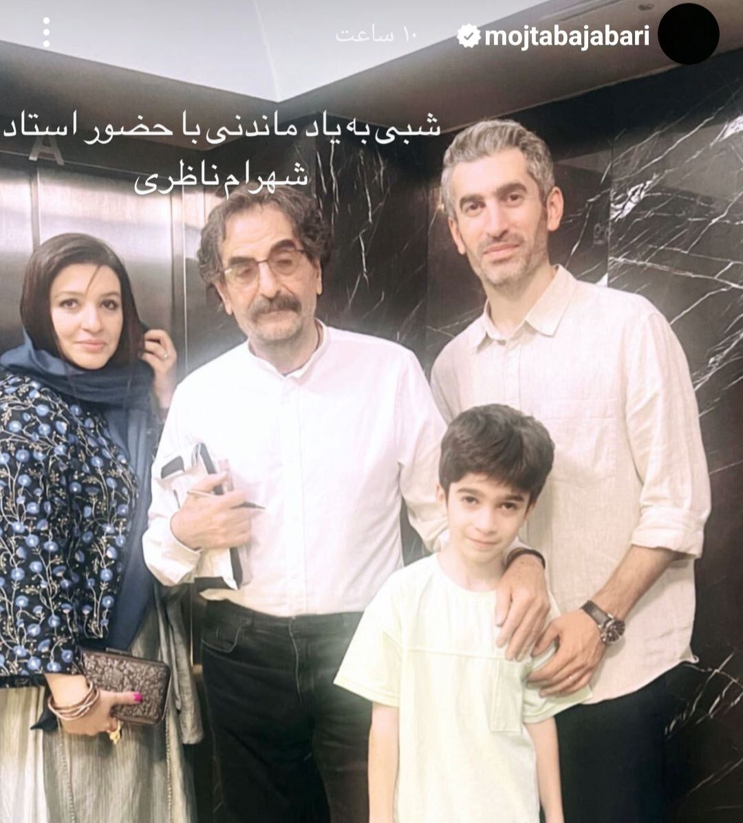 عکس| شهرام ناظری مهمان مجتبی جباری شد/ رفیق قدیمی استاد شجریان در کنار یک استقلالی