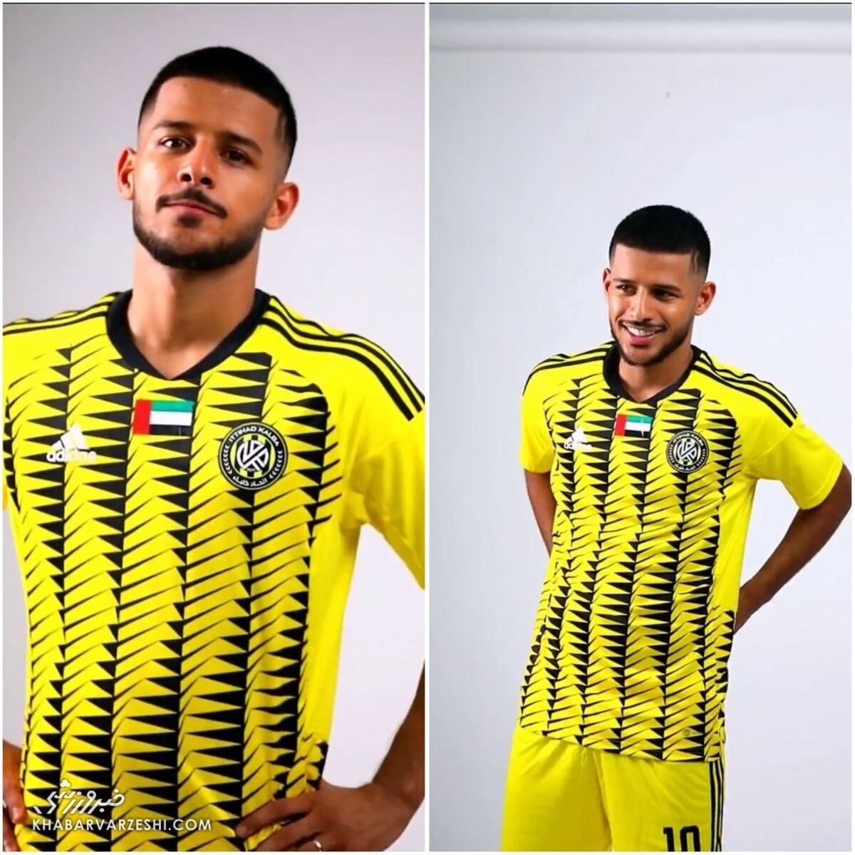 عکس| ژستهای قایدی در مراسم رونمایی از کیت جدید کلباء