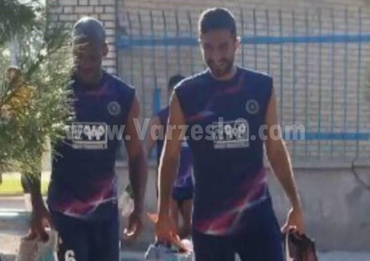 عکس| عکسبرداری مخفی از ستاره سابق فیورنتینا در تمرین سپاهان