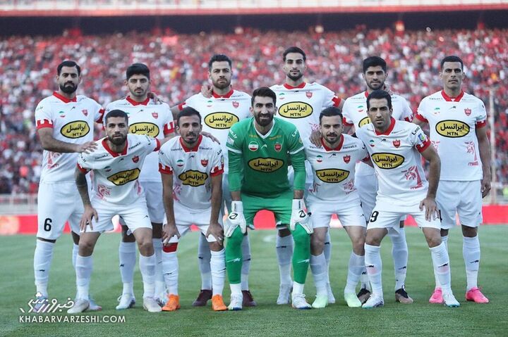 عکس تیمی پرسپولیس؛ تراکتور - پرسپولیس