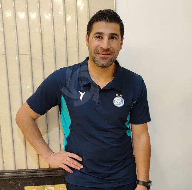 عکس| هاشم بیکزاده به استقلال برگشت