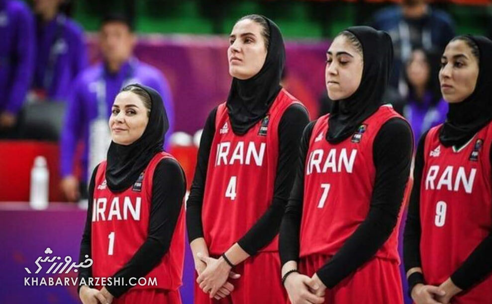 واکنش فدراسیون بسکتبال به نخواندن سرود ملی توسط زنان ایران