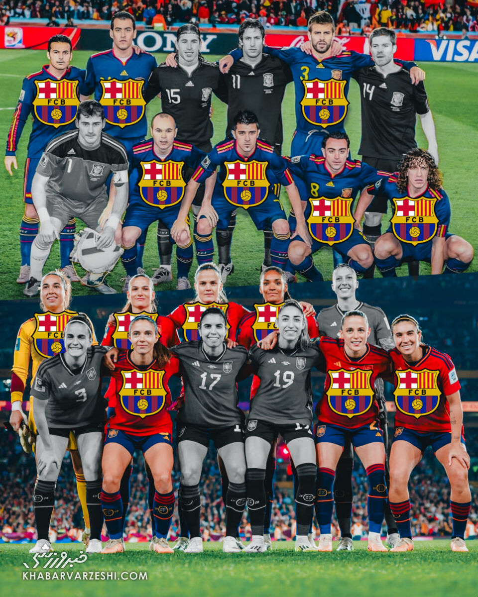 عکس| بارسلونا قهرمان جام جهانی شد!/ تصویر غرورآمیزی که باشگاه اسپانیایی منتشر کرد