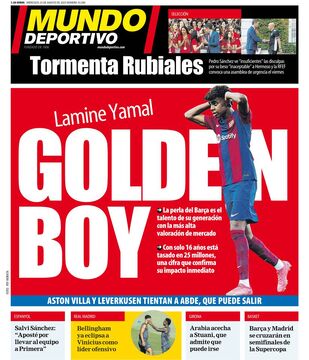 روزنامه موندو| پسر طلایی