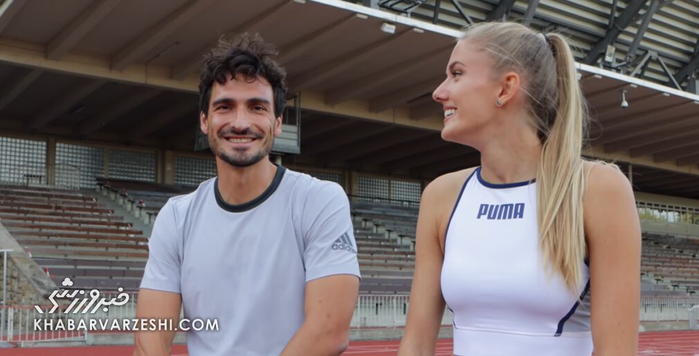 جذابترین دونده جهان هالند را به مسابقه دعوت کرده است!/ این زن همتیمی سابق هالند را شکست داد