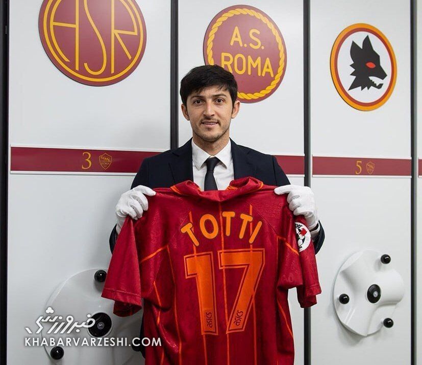 عکس| مورد جالب در مراسم معارفه آزمون در رم/ سردار مجبور به استفاده از دستکش شد