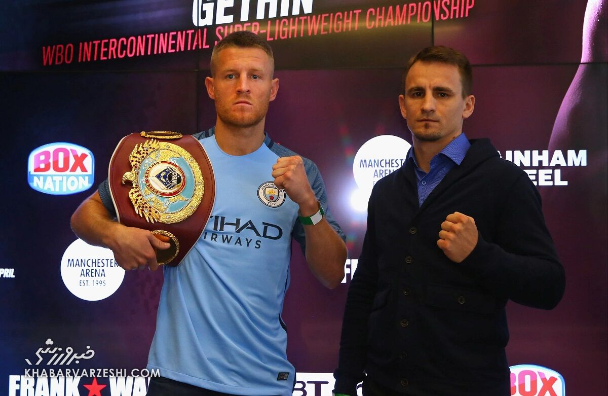 عجیبترین اتفاق در لیگ برتر؛ بوکسور سابق و قهرمان جهان روی هالند پرید!/ این ورزشکار عاشق آبیهاست +ویدیو