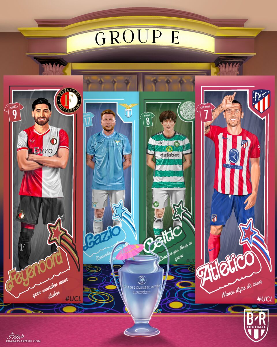 بررسی گروههای هشتگانه لیگ قهرمانان اروپا فصل ۲۰۲۴-۲۰۲۳؛ همه راضی به جز.../ تیمهای صعودکننده را پیشبینی کنید!