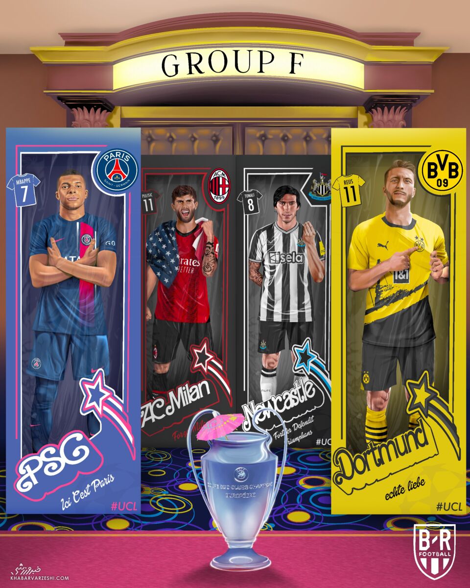 بررسی گروههای هشتگانه لیگ قهرمانان اروپا فصل ۲۰۲۴-۲۰۲۳؛ همه راضی به جز.../ تیمهای صعودکننده را پیشبینی کنید!