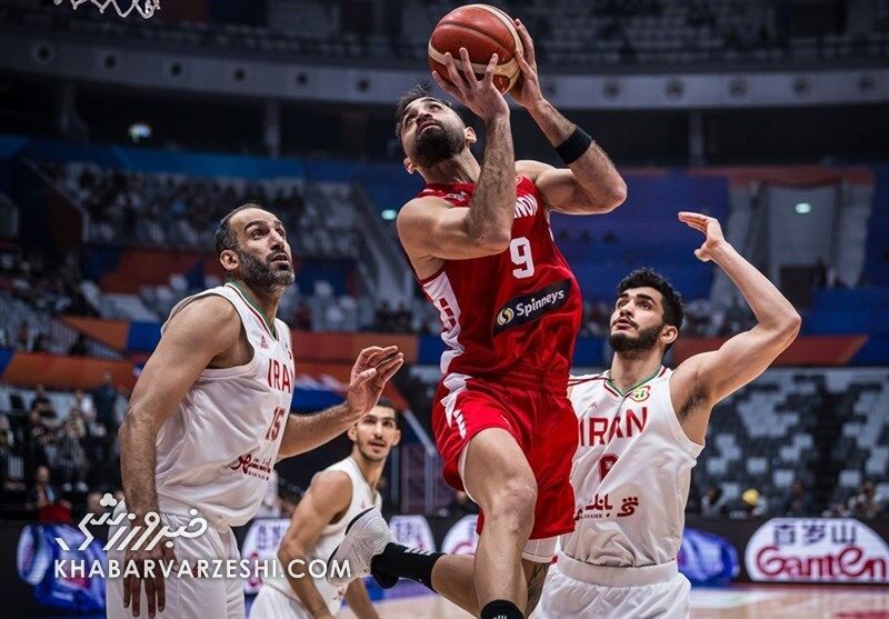 ویدیو| خلاصه بسکتبال ایران ۷۳ - لبنان ۸۱/ جام‌جهانی برای ایران بدون برد تمام شد