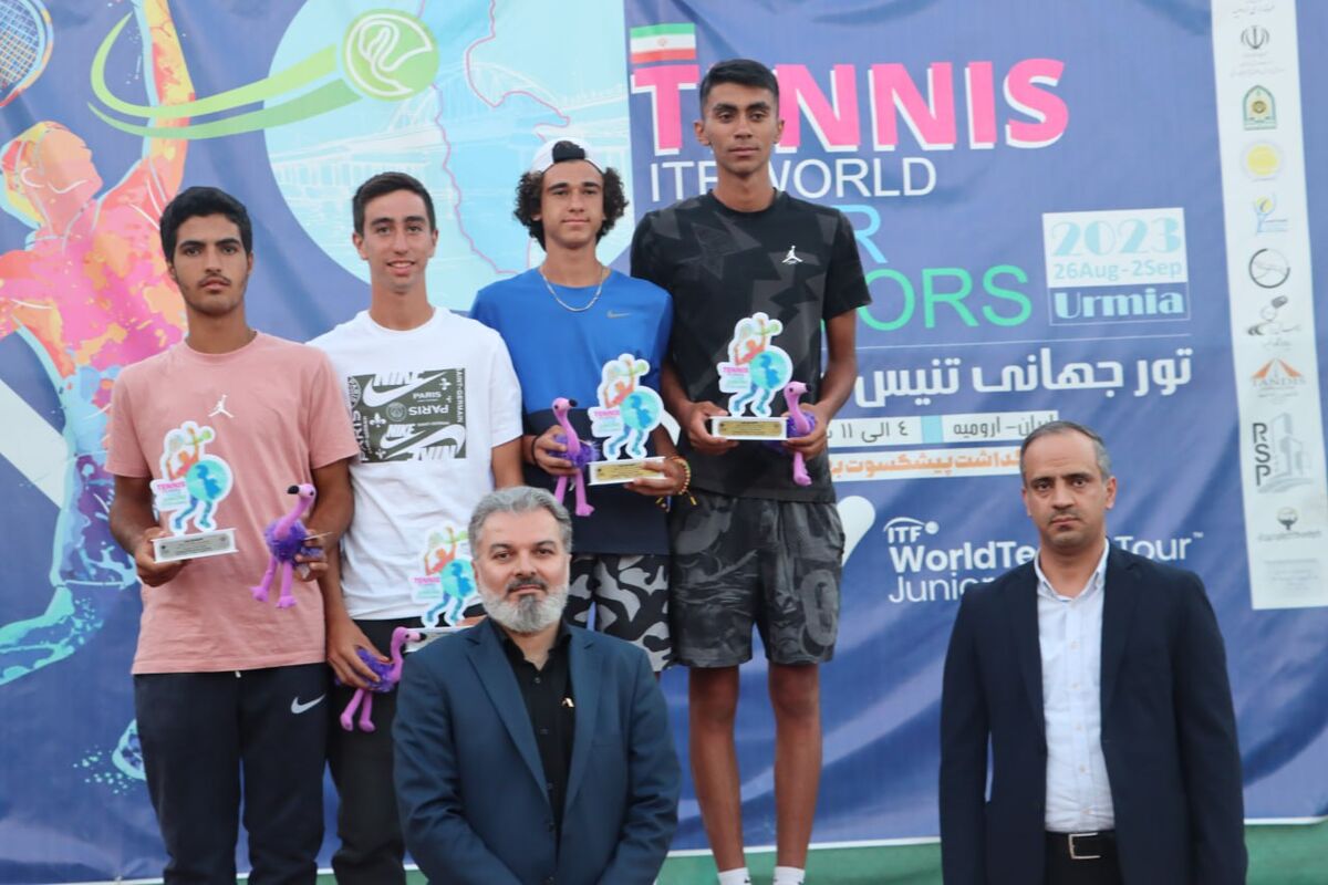 کلوب| پایان تور جهانی تنیس ITF ارومیه با شناخت نفرات برتر