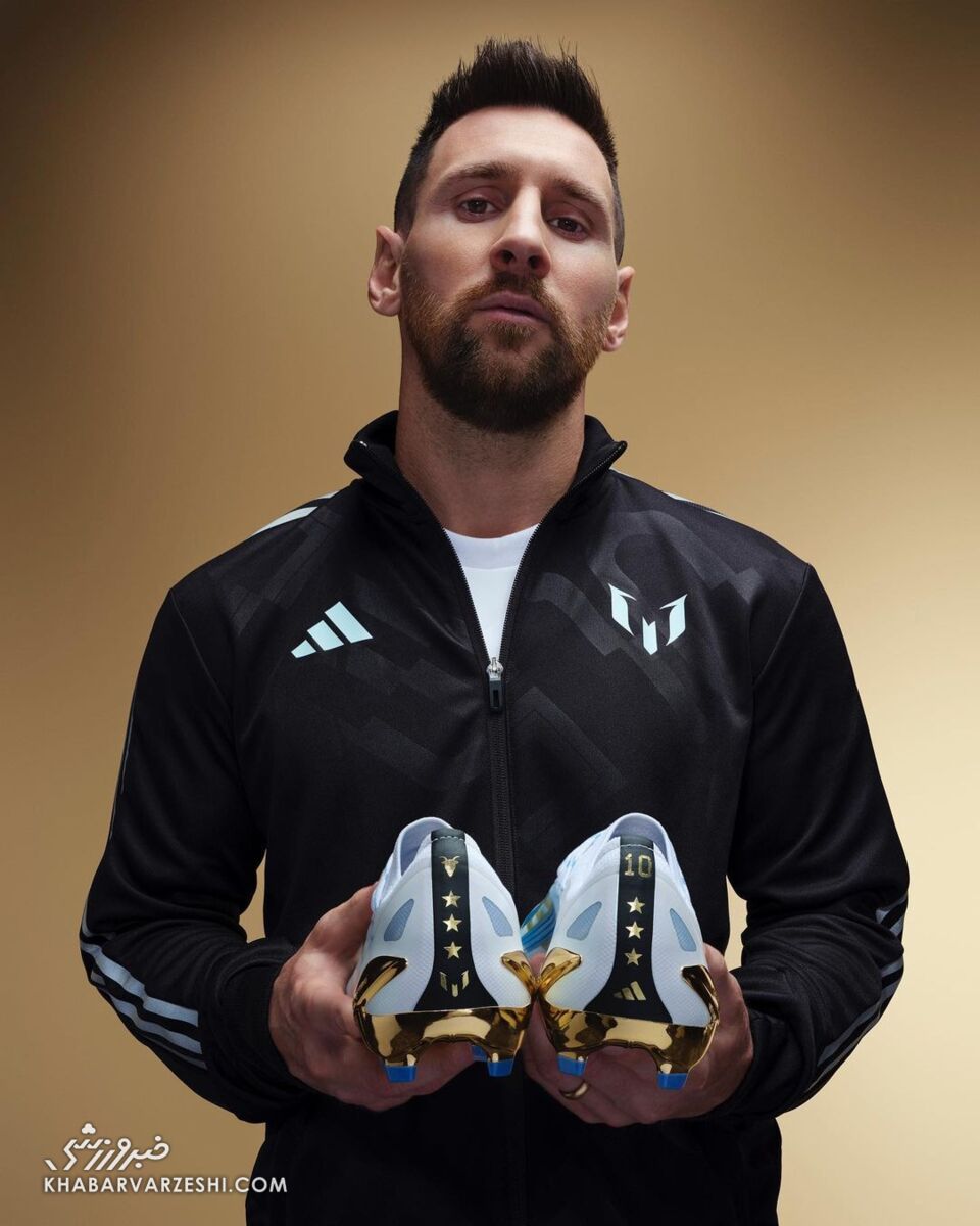 عکس| رونمایی از کفشهای جدید مسی/ «لاس استرلاس مسی»؛ الهامگرفته از کفش معروف جامجهانی ۲۰۲۲