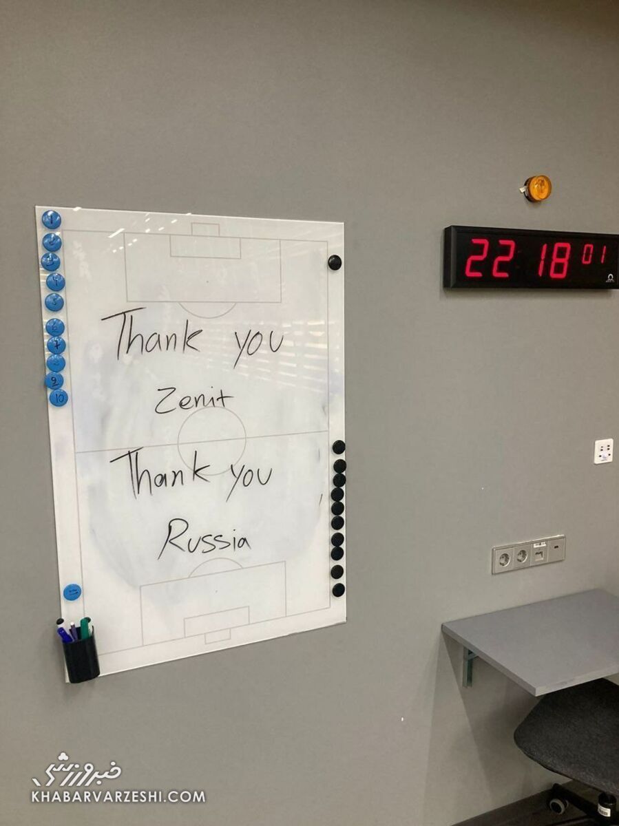 عکس| حرکت جالب سپاهان پس از شکست سنگین مقابل زنیت