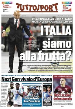 روزنامه گاتزتا| ایتالیا، همه‌چیز سربالایی است